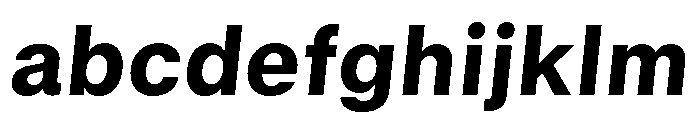 GTStandard MHeavyOblique FONT