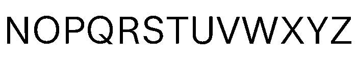 GTStandard MLight Font UPPERCASE