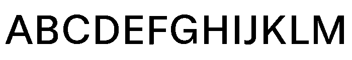 GTStandard MMedium 2 Font UPPERCASE