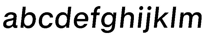 GTStandard MMediumOblique FONT