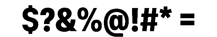 GTStandard MNarrowBlack 2 Font OTHER CHARS