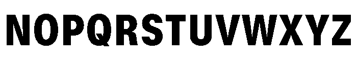 GTStandard MNarrowBlack 2 Font UPPERCASE