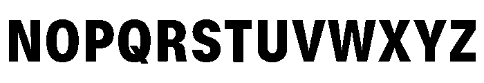 GTStandard MNarrowBlack Font UPPERCASE
