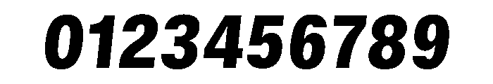 GTStandard MNarrowBlackOblique 2 Font OTHER CHARS
