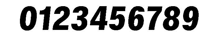 GTStandard MNarrowBlackOblique Font OTHER CHARS