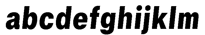 GTStandard MNarrowBlackOblique FONT