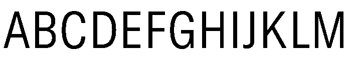 GTStandard MNarrowLight 2 Font UPPERCASE
