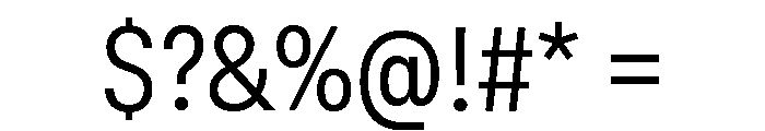 GTStandard MNarrowLight Font OTHER CHARS