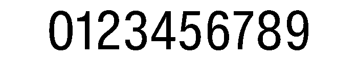GTStandard MNarrowRegular Font OTHER CHARS