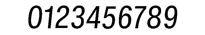 GTStandard MNarrowRegularOblique 2 Font OTHER CHARS