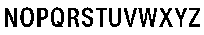 GTStandard MNarrowSemibold 2 Font UPPERCASE