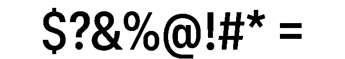 GTStandard MNarrowSemibold Font OTHER CHARS