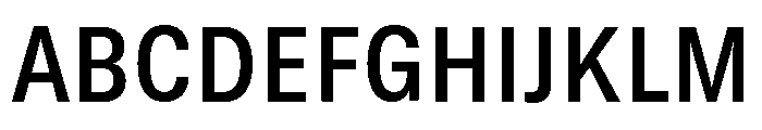 GTStandard MNarrowSemibold Font UPPERCASE