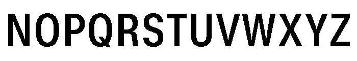 GTStandard MNarrowSemibold Font UPPERCASE