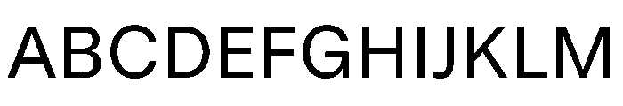 GTStandard MRegular 2 Font UPPERCASE