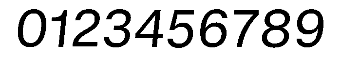 GTStandard MRegularOblique 2 Font OTHER CHARS