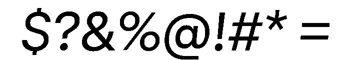 GTStandard MRegularOblique 2 Font OTHER CHARS