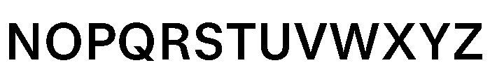 GTStandard MSemibold Font UPPERCASE
