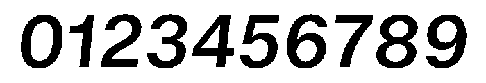 GTStandard MSemiboldOblique Font OTHER CHARS