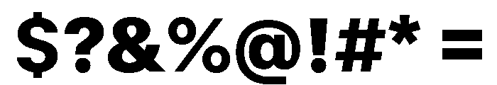 GTStandard SBlack Font OTHER CHARS