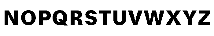 GTStandard SBlack Font UPPERCASE