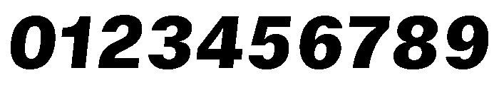 GTStandard SBlackOblique 2 Font OTHER CHARS