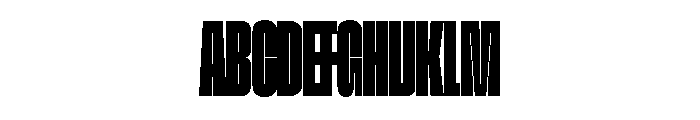 GTStandard SCompressedBlack 2 Font UPPERCASE