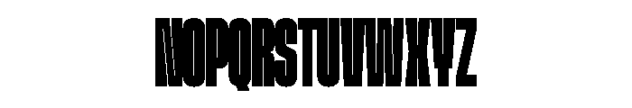 GTStandard SCompressedBlack Font UPPERCASE
