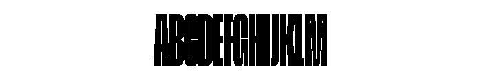 GTStandard SCompressedHeavy Font UPPERCASE