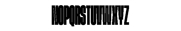 GTStandard SCompressedHeavy Font UPPERCASE