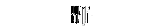 GTStandard SCompressedLight 2 Font OTHER CHARS