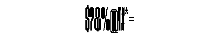 GTStandard SCompressedSemibold Font OTHER CHARS