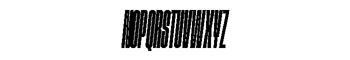 GTStandard SCompressedSemiboldOblique 2 Font UPPERCASE