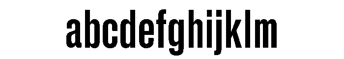 GTStandard SCondensedBold FONT