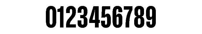 GTStandard SCondensedHeavy Font OTHER CHARS