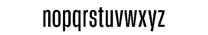 GTStandard SCondensedMedium Font LOWERCASE