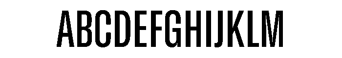 GTStandard SCondensedSemibold 2 Font UPPERCASE