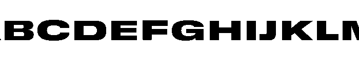 GTStandard SExpandedBlack 2 Font UPPERCASE