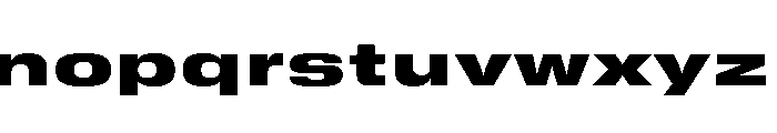 GTStandard SExpandedBlack 2 Font LOWERCASE