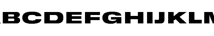 GTStandard SExpandedBlack Font UPPERCASE