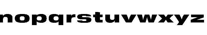 GTStandard SExpandedBlack Font LOWERCASE