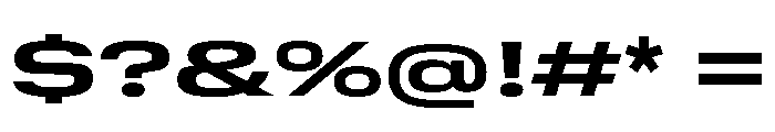 GTStandard SExpandedBold 2 Font OTHER CHARS