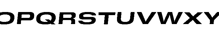 GTStandard SExpandedBoldOblique 2 Font UPPERCASE
