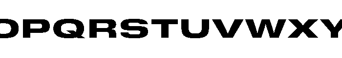 GTStandard SExpandedHeavy 2 Font UPPERCASE