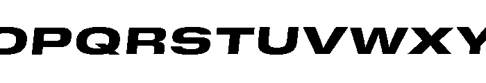 GTStandard SExpandedHeavyOblique 2 Font UPPERCASE