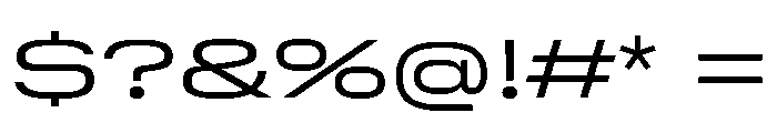 GTStandard SExpandedLight 2 Font OTHER CHARS