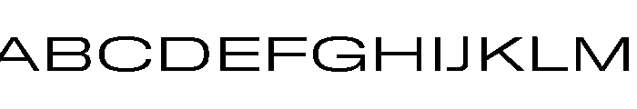 GTStandard SExpandedLight 2 Font UPPERCASE