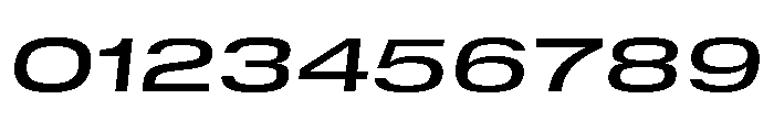 GTStandard SExpandedMediumOblique Font OTHER CHARS