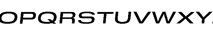 GTStandard SExpandedMediumOblique Font UPPERCASE