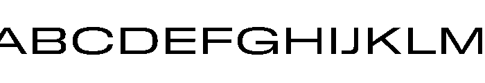 GTStandard SExpandedRegular 2 Font UPPERCASE